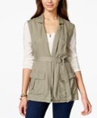 American Rag Belted Utility Vest, Only At Macy's