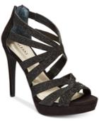 Alfani Women's Cymball Caged Platform Evening Sandals, Only At Macy's Women's Shoes