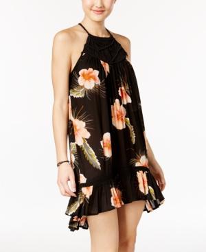 Volcom Juniors' Not Over It Printed Shift Dress