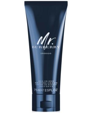 Burberry Men's Mr. Burberry Indigo All-in-one Shaving Cream, 2.5-oz.