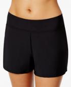 Swim Solutions Pull-on Board Shorts, Created For Macy's Women's Swimsuit