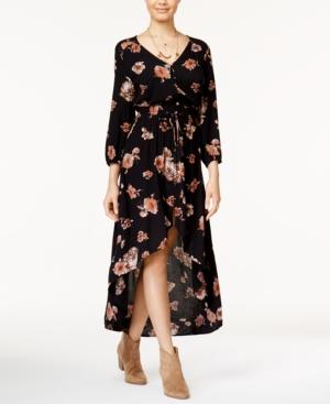 American Rag Juniors' Printed High-low Dress, Only At Macy's