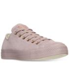 Converse Women's Chuck Taylor Pastel Leather Ox Casual Sneakers From Finish Line