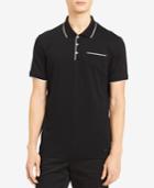 Calvin Klein Men's Tipped Pocket Polo