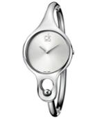 Calvin Klein Watch, Women's Swiss Air Stainless Steel Bangle Bracelet 30mm K1n22120