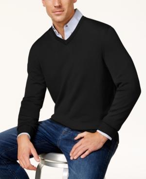 Club Room Men's V-neck Sweater, Created For Macy's