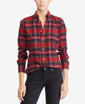 Polo Ralph Lauren Classic-fit Cotton Flannel Shirt