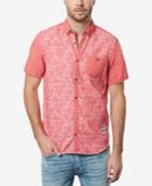 Buffalo David Bitton Men's Sarmac Floral-print Cotton Pocket Shirt