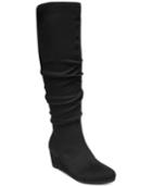 Dr. Scholl's Central Wide-calf Wedge Boots Women's Shoes