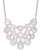 Charter Club Glossy Stone Statement Necklace, Created For Macy's