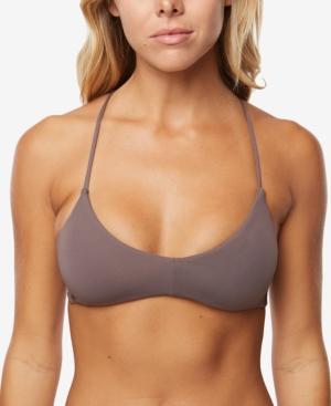 O'neill Salt Water Lace-up Bralette Bikini Top Women's Swimsuit