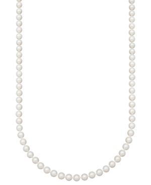 "belle De Mer Pearl Necklace, 36"" 14k Gold Aaa Akoya Cultured Pearl Strand (8-8-1/2mm)"