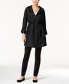Style & Co. Hooded Rain Coat, Only At Macy's