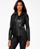 Inc International Concepts Faux-leather Jacket, Only At Macy's