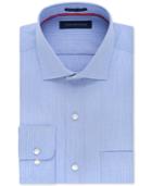 Tommy Hilfiger Non-iron Blue Fineline Stripe Dress Shirt