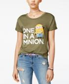 Despicable Me Juniors' One In A Minion Graphic Tunic T-shirt By Hybrid