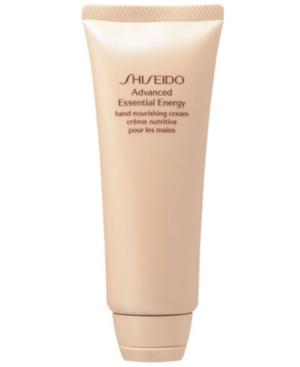 Shiseido Advanced Essential Energy Hand Nourishing Cream, 3.6 Oz