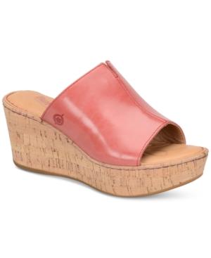 Born Aria Wedge Sandals Women's Shoes