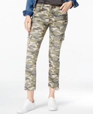 True Religion Vintage Camo Wash Skinny Jeans