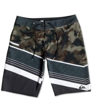 Quiksilver Men's Slash Remix Stripe Boardshorts
