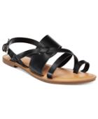 Bar Iii Voltage Strappy Slingback Flat Sandals, Only At Macy's Women's Shoes
