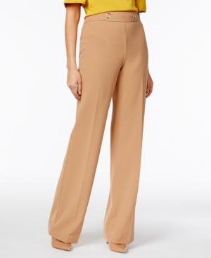 Inc International Concepts High-waist Wide-leg Trousers, Only At Macy's
