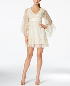 Betsey Johnson Empire-waist Lace A-line Dress