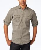 Inc International Concepts Men's Raised Plaid Shirt, Only At Macy's