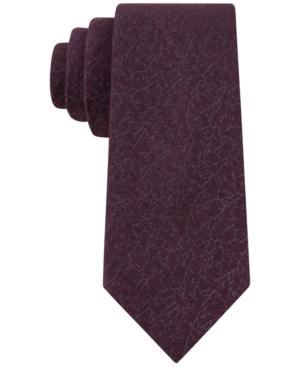 Calvin Klein Merlot Vine Skinny Tie