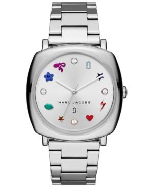 Marc Jacobs Women's Mandy Stainless Steel Bracelet Watch 34x34mm