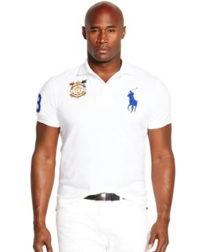Polo Ralph Lauren Big And Tall Short Sleeve Mesh Polo