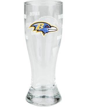 Boelter Brands Baltimore Ravens Satin Etch Mini Pilsner Glass