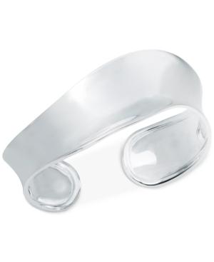 Giani Bernini Sculptured Wave Cuff Bracelet In Sterling Silver