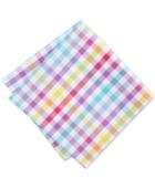 Tommy Hilfiger Men's Small Grid Pocket Square