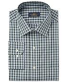 Club Room Estate Wrinkle Resistant Check Dress Shirt, Only At Macy's