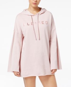 Material Girl Active Juniors' Blessed Tunic Hoodie, Created For Macy's