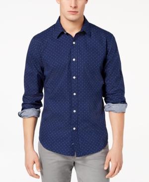 American Rag Men's Dot-pattern Shirt, Created For Macy's