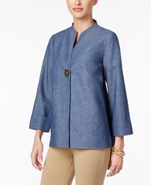Jm Collection Single-button Jacket, Only At Macy's