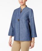 Jm Collection Single-button Jacket, Only At Macy's