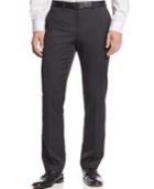 Bar Iii Charcoal Texture Stripe Slim-fit Pants, Only At Macy's