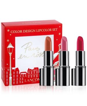 Lancome 3-pc. Color Design Lipcolor Set - Only At Macy's