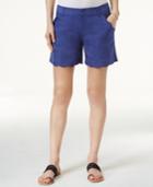 Inc International Concepts Scalloped-edge Shorts, Only At Macy's