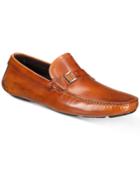 Massimo Emporio Men's Strap Bit Smooth Leather Drivers, Created For Macy's Men's Shoes