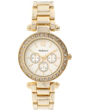 Style & Co. Women's Gold-tone Bracelet Watch 33mm Sy035g