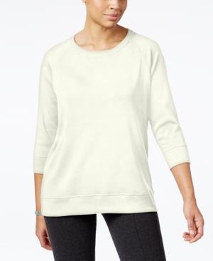 Karen Scott Petite Crew-neck Sweatshirt, Only At Macy's