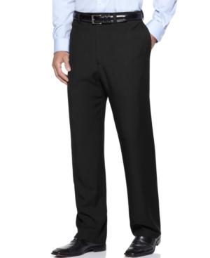 Haggar Classic-fit Eclo Stria Dress Pants