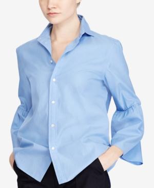 Polo Ralph Lauren Bell-sleeve Cotton Shirt