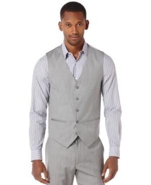 Perry Ellis Big And Tall Textured Vest