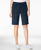 Charter Club Twill Hardware-trim Shorts, Only At Macy's
