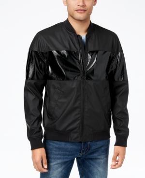 Sean John Men's Zip-front Bomber Jacket